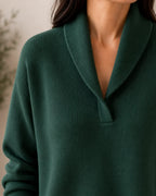 Antonine | Soft V-Neck Jumper for Women