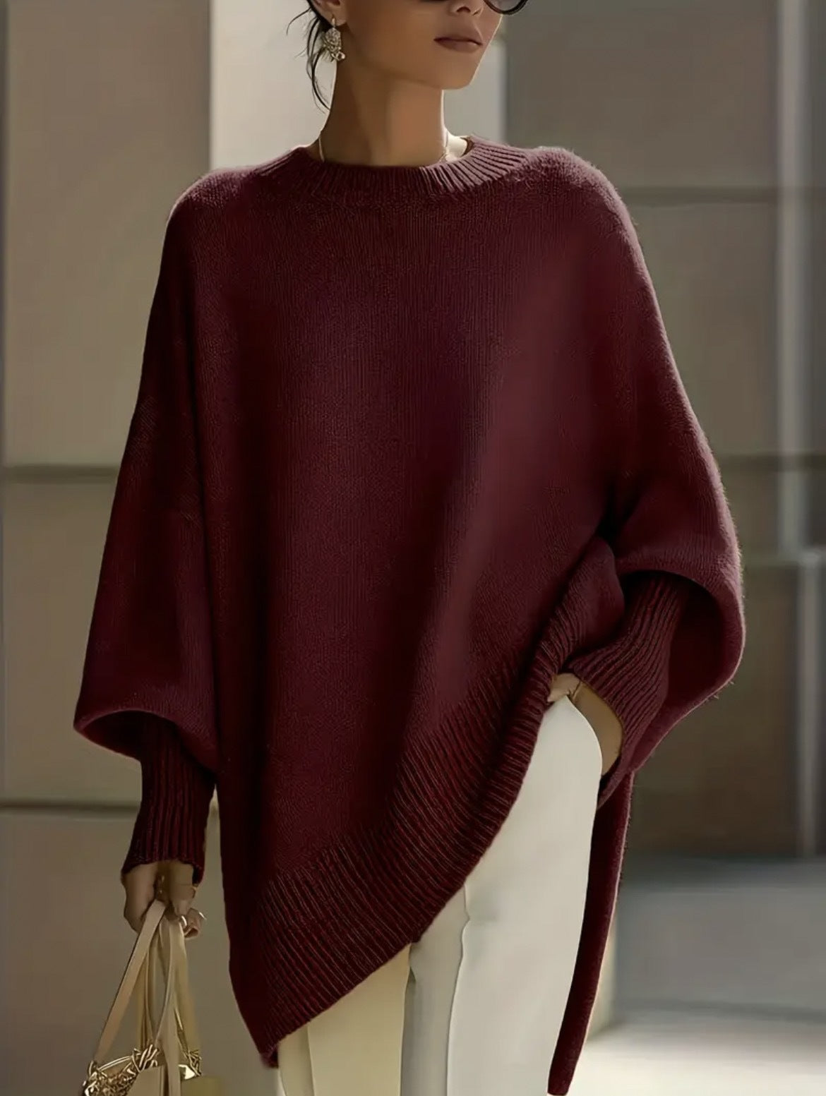 Nora | Kasjmier Oversized Trui XS tot 5XL